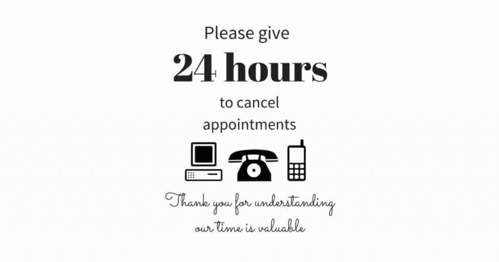 Best 24 Hour Cancellation Policy For Bry s Car Service In 2020