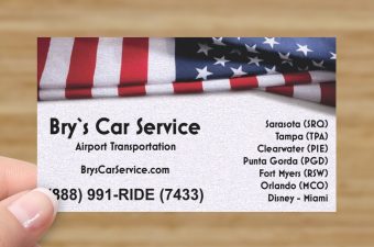 Bry`s Car Service Business Card